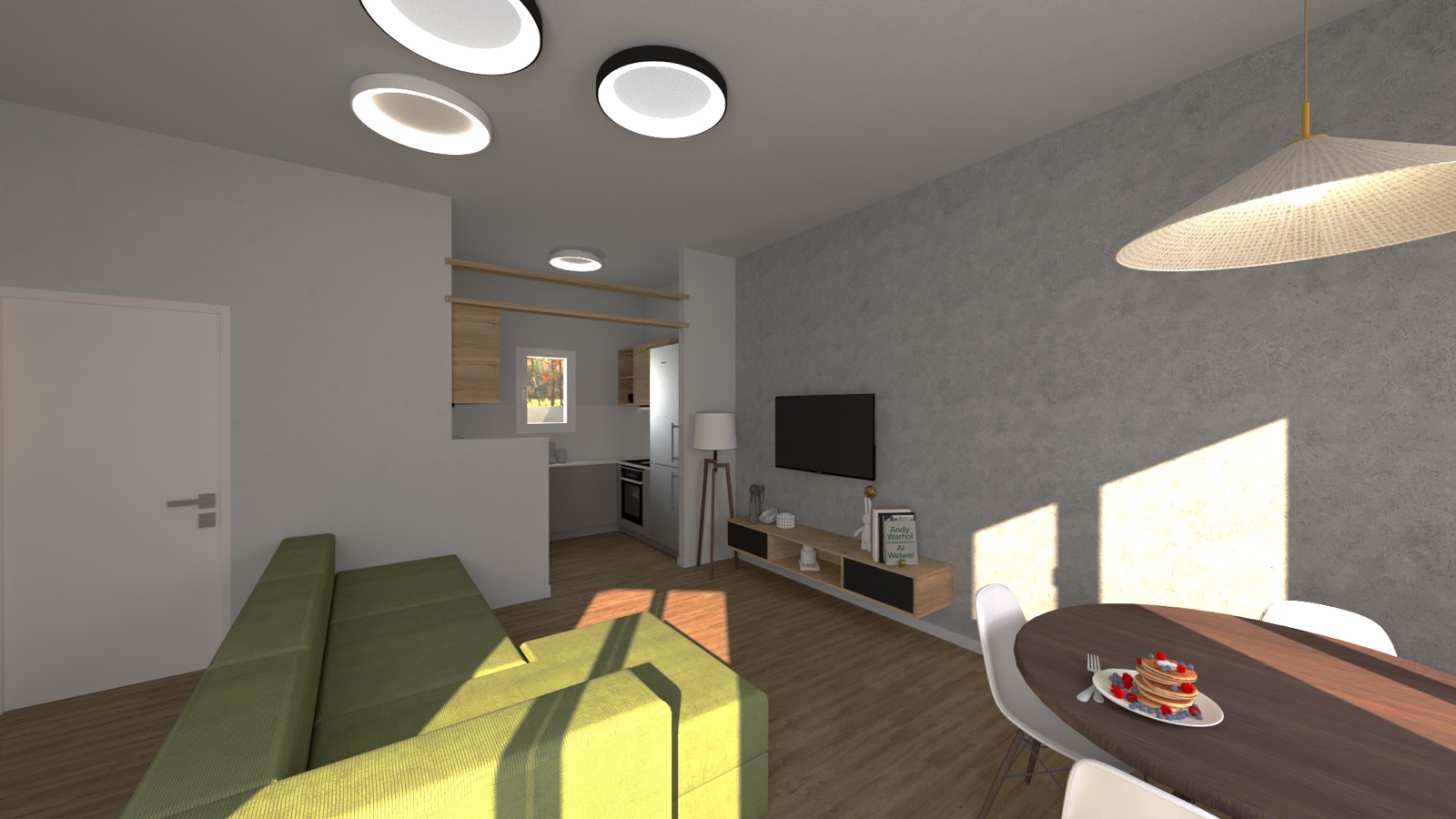 Villa duplex nuova a Ciampino Unità 3 con balconi e giardino — Romana Vecchia Living